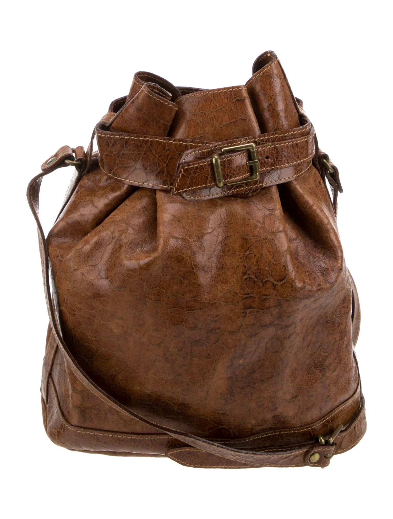 Leather Bucket Bag | The RealReal