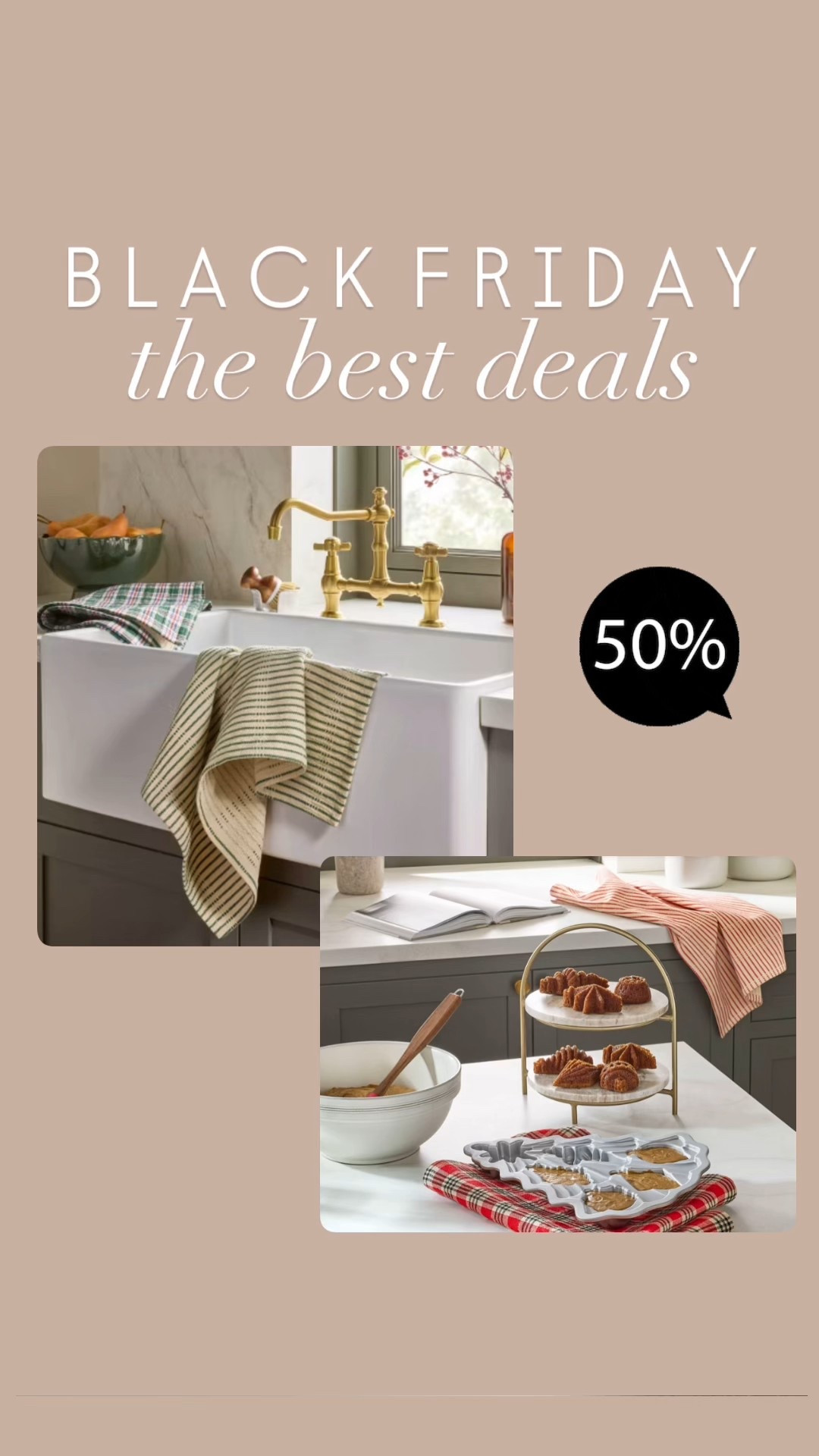 Target hearth and hand 50% off kitchen deals, including our favorite flour, sack towels!

#LTKHoliday #LTKHome #LTKSaleAlert