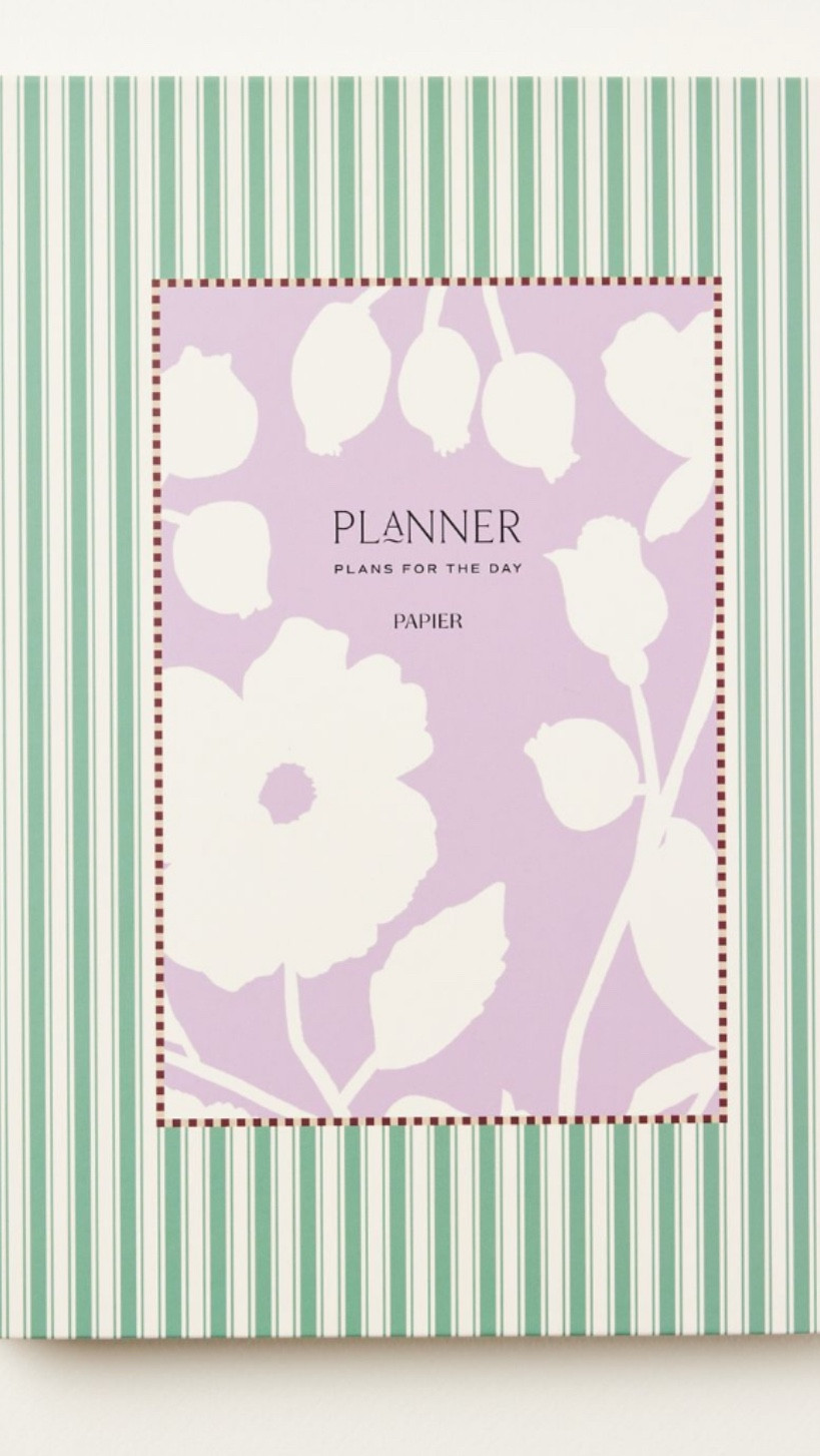Anthropologie has some cute planners, and this Anthropologie x Papier Spiral Lined Daily Planner was just was I was looking for, I love it because it’s not as structured as many of the planners I use to buy and never fully used. This particular planner has a goal setting section that I appreciate  

#LTKFindsUnder50