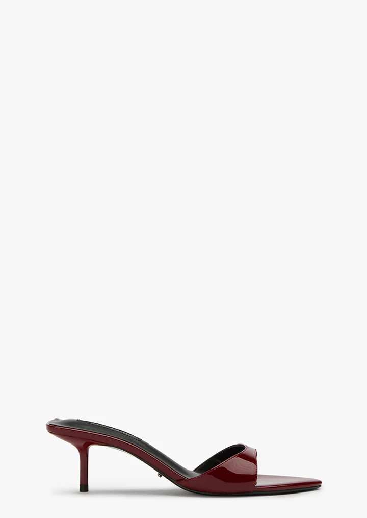 Fiesta Bordeaux Patent Heels | Heels | Tony Bianco | Tony Bianco (Australia & New Zealand)