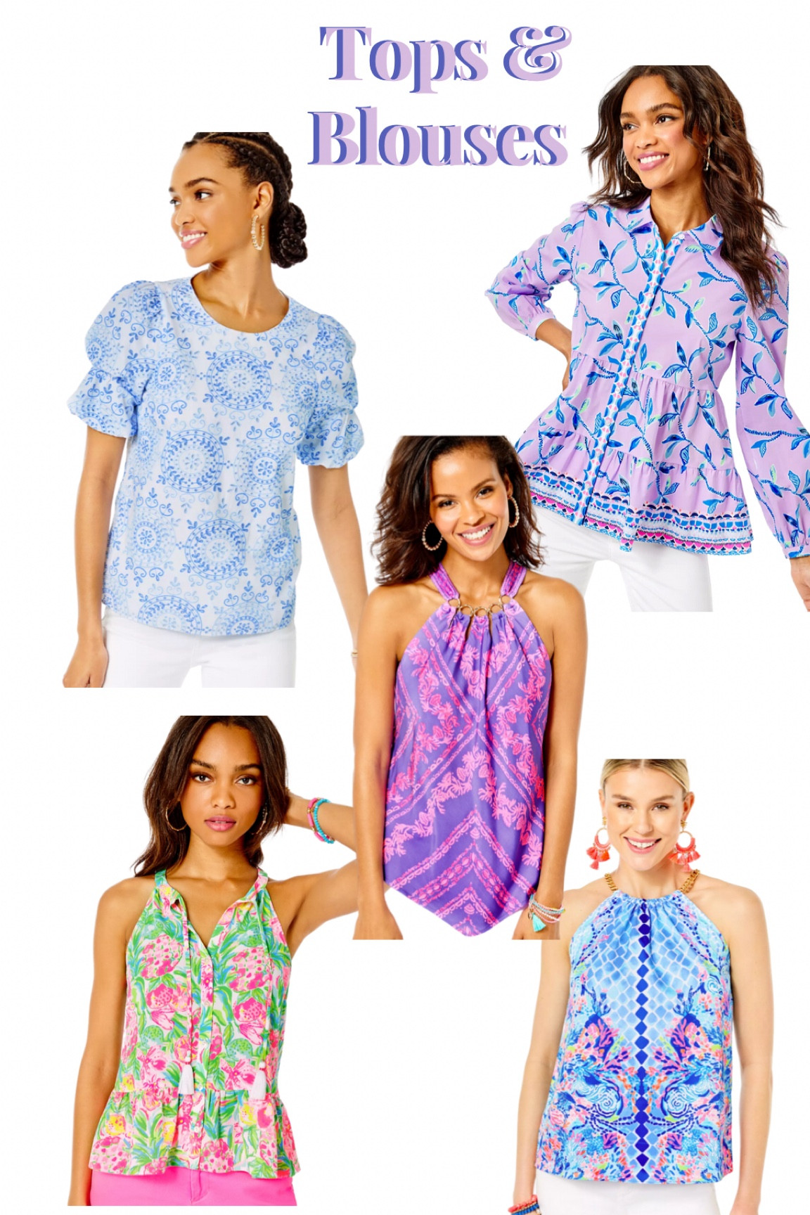 Picks for shirts and blouses from the Lilly Pulitzer Sunshine Sale! 

#LTKsalealert #LTKunder50 #LTKSale