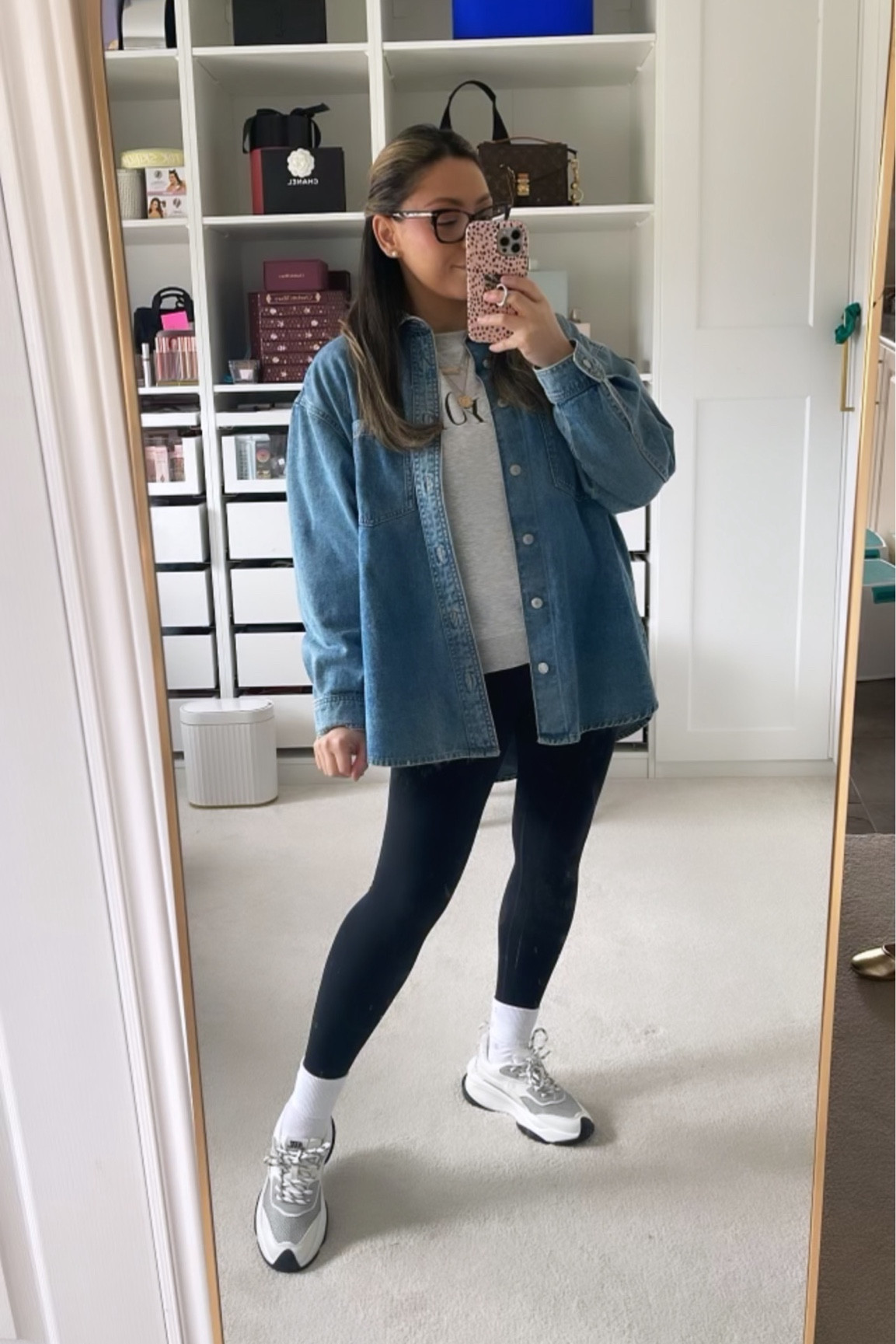 Outfit for the day! Running errands with my little sidekicks today! First doctors for a cold that will not let up and dance class for my other little one💕

This outfit is cute and comfy and perfect for on the go days! Perfect mommy outfit for spring🙌

These leggings are so similar to the Lulu aligns and only a fraction of the price! I’ll link two comparable options below that I purchased and live from Amazon! 

And I recently tried out the new Steve Madden running shoes😳 they are perfect! Perfect amount of chunky and sleekness. And omg so flipping comfy🫶






Spring outfits, spring basics, runners, running shoes, Steve Madden running shoes, leggings outfit, how to wear leggings, mom outfit, over 35, over 40, how to style running shoes.

#LTKover40 #LTKfindsunder50 #LTKmidsize