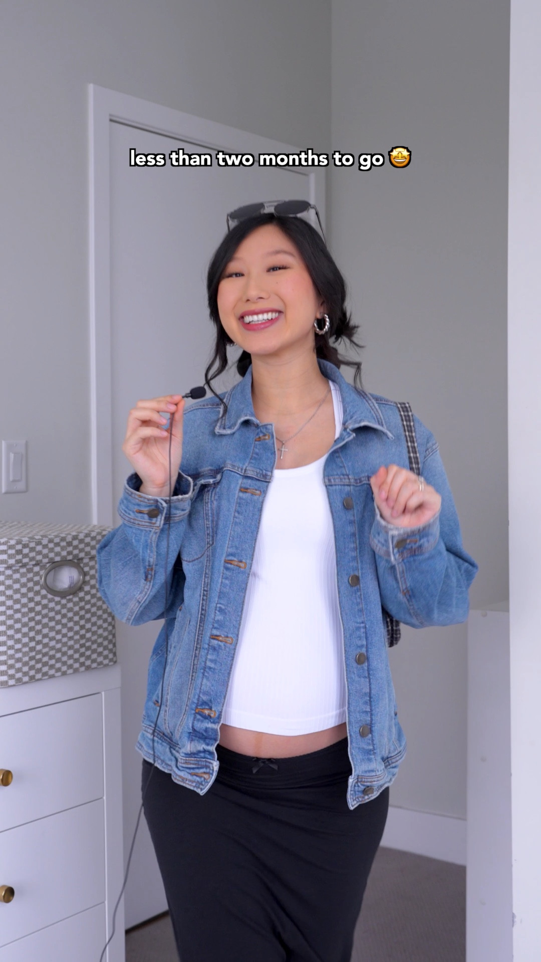 Black Long Sleeve Top: size S
Double Waistband Sweats: size S
Ribbed Tank: size S
Platform High Top Sneakers: 1/2-1 size down
Lumier code: VANESSA
Linking similar products

Outfit idea, GRWM, first time mom, ootd, bump style, pregnant fashion, third trimester, maternity outfit 

#LTKmomlife #LTKBump #LTKgrwm