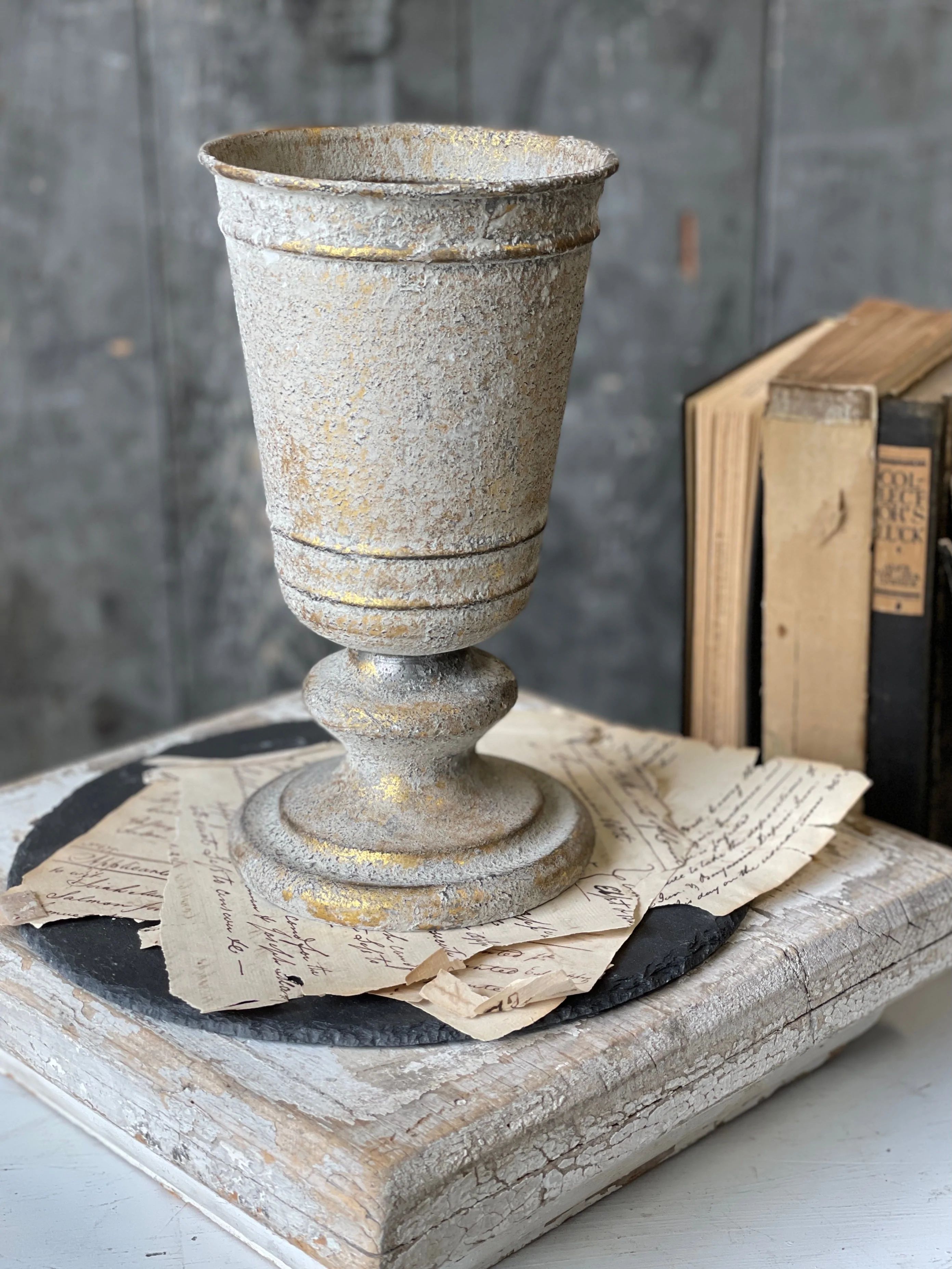 Pyrite Urn | 9" | The Nested Fig