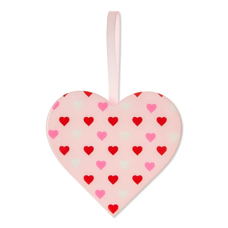 Heart Hanging Decoration, Multicolor, 4", Valentine's Day by Way To Celebrate | Walmart (US)