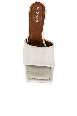 ALOHAS Puffy Mule in White from Revolve.com | Revolve Clothing (Global)