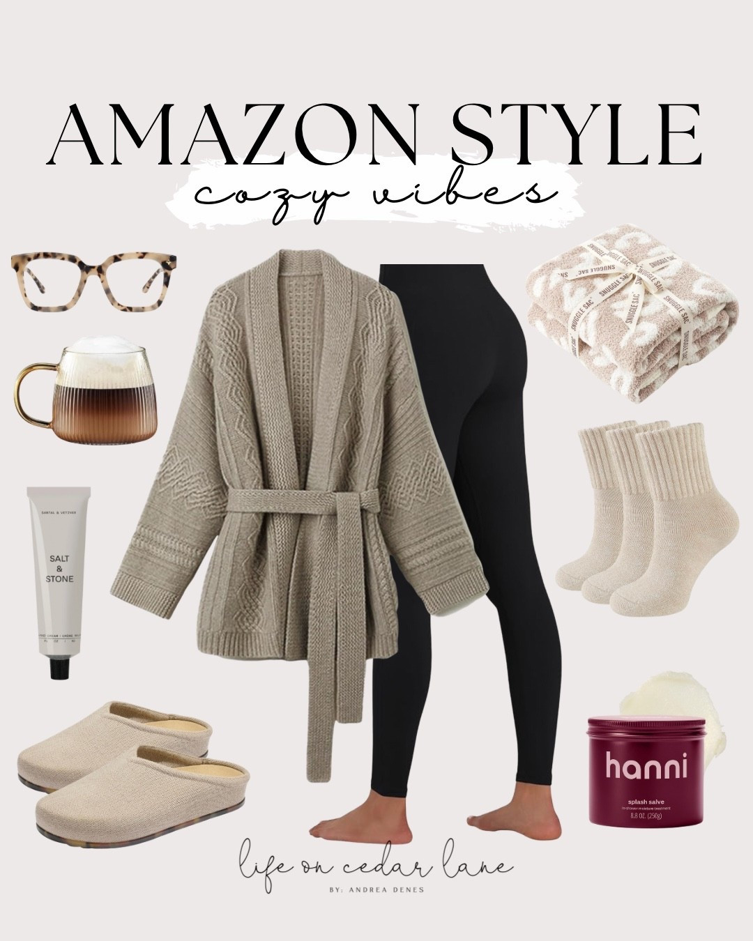 Wrap yourself up in coziness with these Amazon finds! Perfect for a relaxed day at home. 

#cozyvibes #amazonstyle

#LTKGiftGuide #LTKOver40