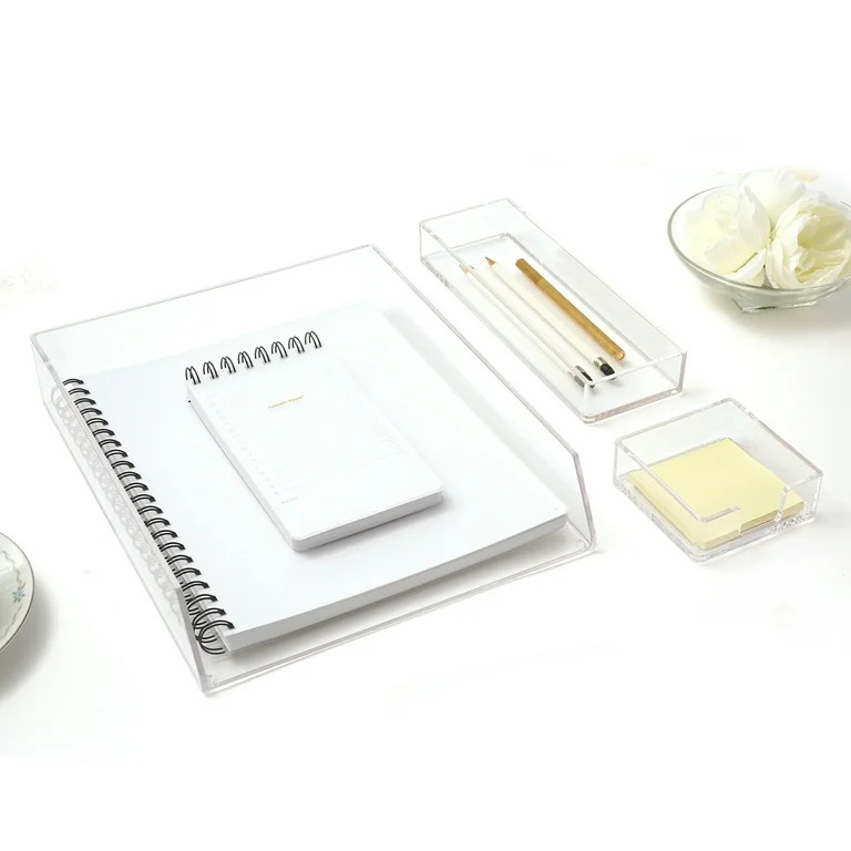 Pen+Gear Acrylic 3-Piece Organization Set | Walmart (US)
