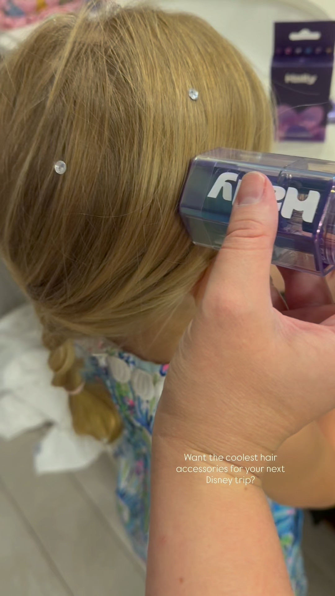 Want to know the hack to the easiest way to have a fancy hairstyle at Disney your little will love? This hair pen and a glitter stick are so fun and easy to add a little sparkle and fun to a day at the parks. The shimmer was so much fun and got a ton of compliments from park goes and characters through out days at the parks.
.
.
.
#bibbidibobbidiboutique #hairjewels #accessories #magickingdom #hairsparkles #disneytip 

#LTKFamily #LTKKids #LTKFindsUnder50