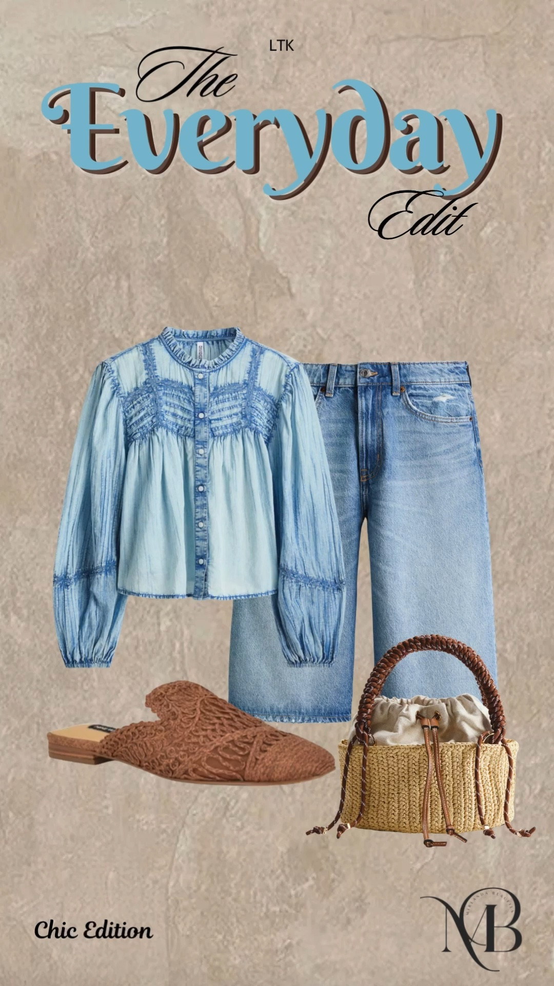 Your go-to spring outfit is here 💙
Easy denim, airy blouse, and the cutest woven bag








#LTKStyle #LTKFinds #SpringOutfits #DenimStyle #CasualChic #EverydayStyle #LTKSeasonal

#LTKSaleAlert #LTKPlusSize #LTKSeasonal