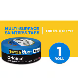 ScotchBlue 1.88 In. x 60 Yds. Original Multi-Surface Painter's Tape | The Home Depot