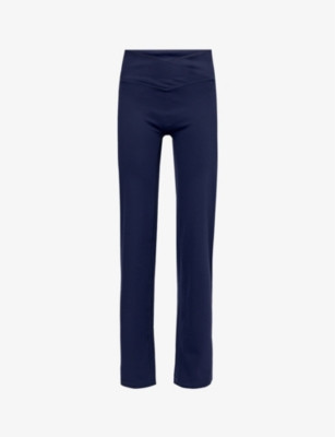 Ultimate wrap-over high-rise stretch-recycled polyester leggings | Selfridges