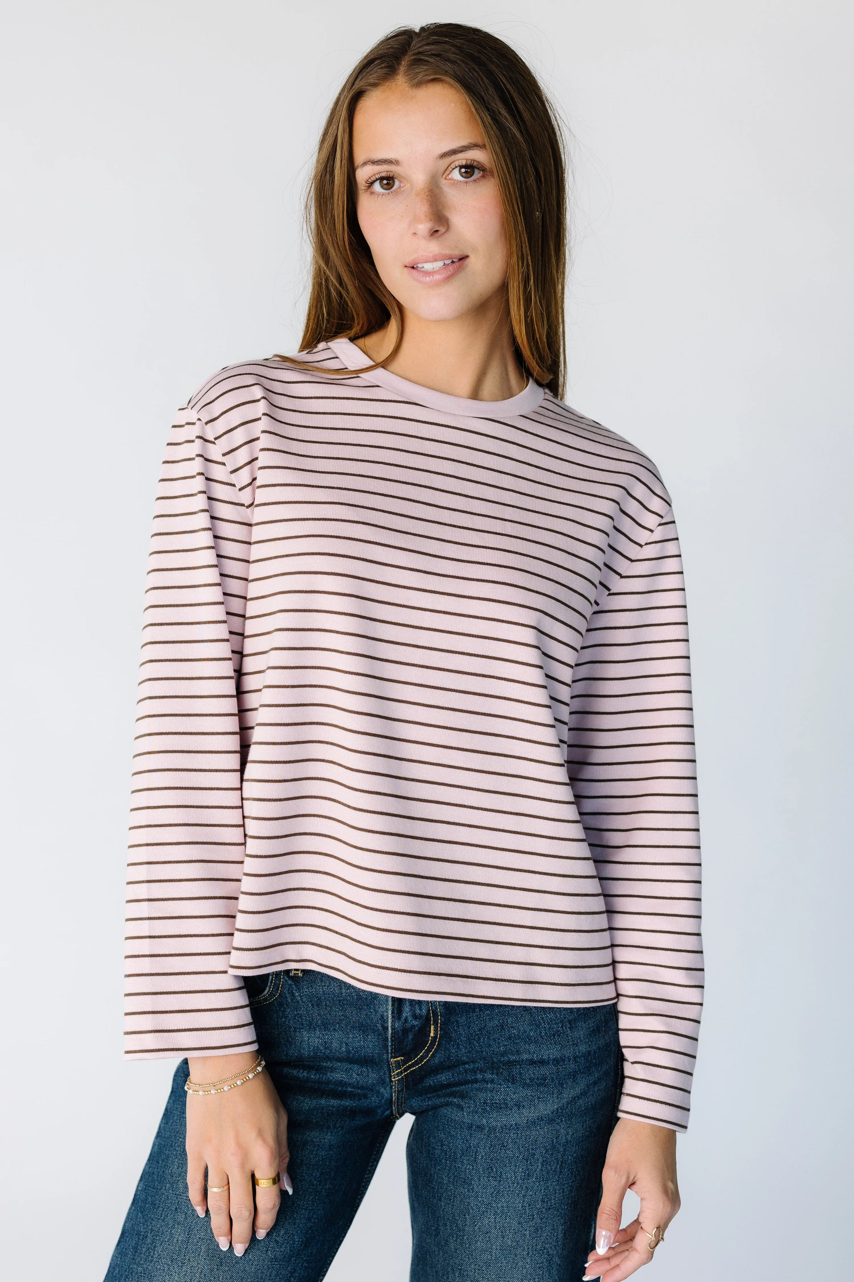 Brass & Roe Tali Stripe Tee | Called To Surf