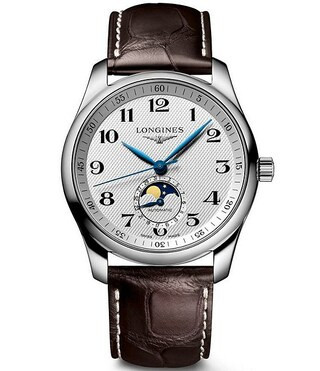 Longines Men's Master Collection Automatic Brown Leather Strap Watch | Dillard's | Dillard's