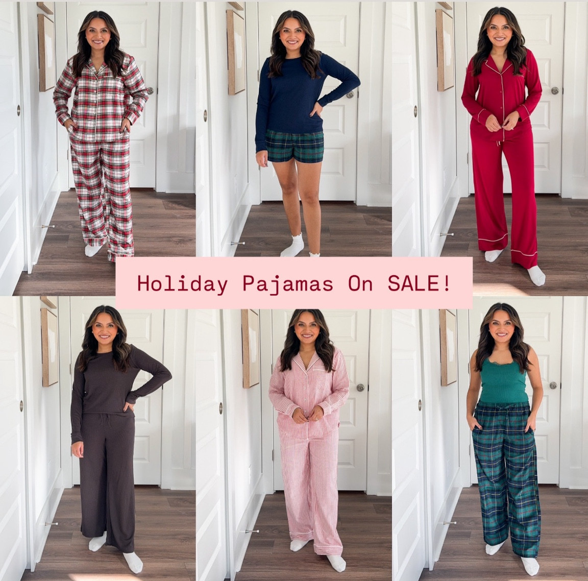 #ad #howyouweargap @Gap
Holiday Pajamas for the whole family!


50% off through 10/30 

Red plaid flannel pj top size XS petite TTS 
Red flannel pj bottoms size XS petite TTS 
White ruffle ankle socks 

Navy blue waffle shirt size XS petite TTS 
Navy and green plaid boxer shorts size XS petite TTS
White ruffle ankle socks 

Red pajamas top size XS petite TTS 
Red pajama pants size XS petite TTS 
White ruffle socks 

Brown waffle pj top size XS TTS
Brown waffle pj pants size XS petite TTS 
White ruffle socks 

Red candy cane stripe flannel pj top size XS petite TTS 
Red candy cane stripe flannel pj bottoms size XS petite TTS 
White ruffle ankle socks 

Green lace tank top size XS petite TTS 
Navy and green plaid pants size XS petite TTS 
White ruffle socks 

Christmas pajamas 
Gap pajamas 
Family pajamas 
Holiday pajamas 
Holiday outfits 

Honey Sweet Petite 
Honeysweetpetite


#LTKSaleAlert #LTKHoliday #LTKStyleTip