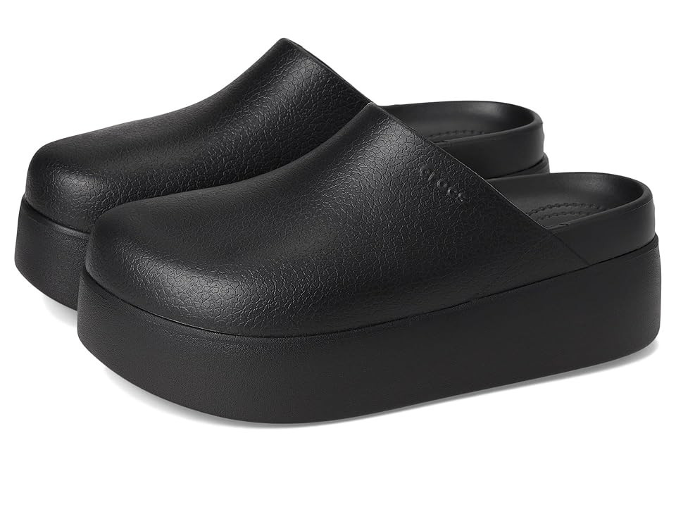 Crocs Dylan Platform Clog, Mule Platform Shoes Women's Clog Shoes Black : 9 M, EVA | Zappos