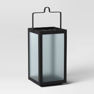 10" Rectangular Pillar Outdoor Lantern Candle Holder - Room Essentials™ | Target