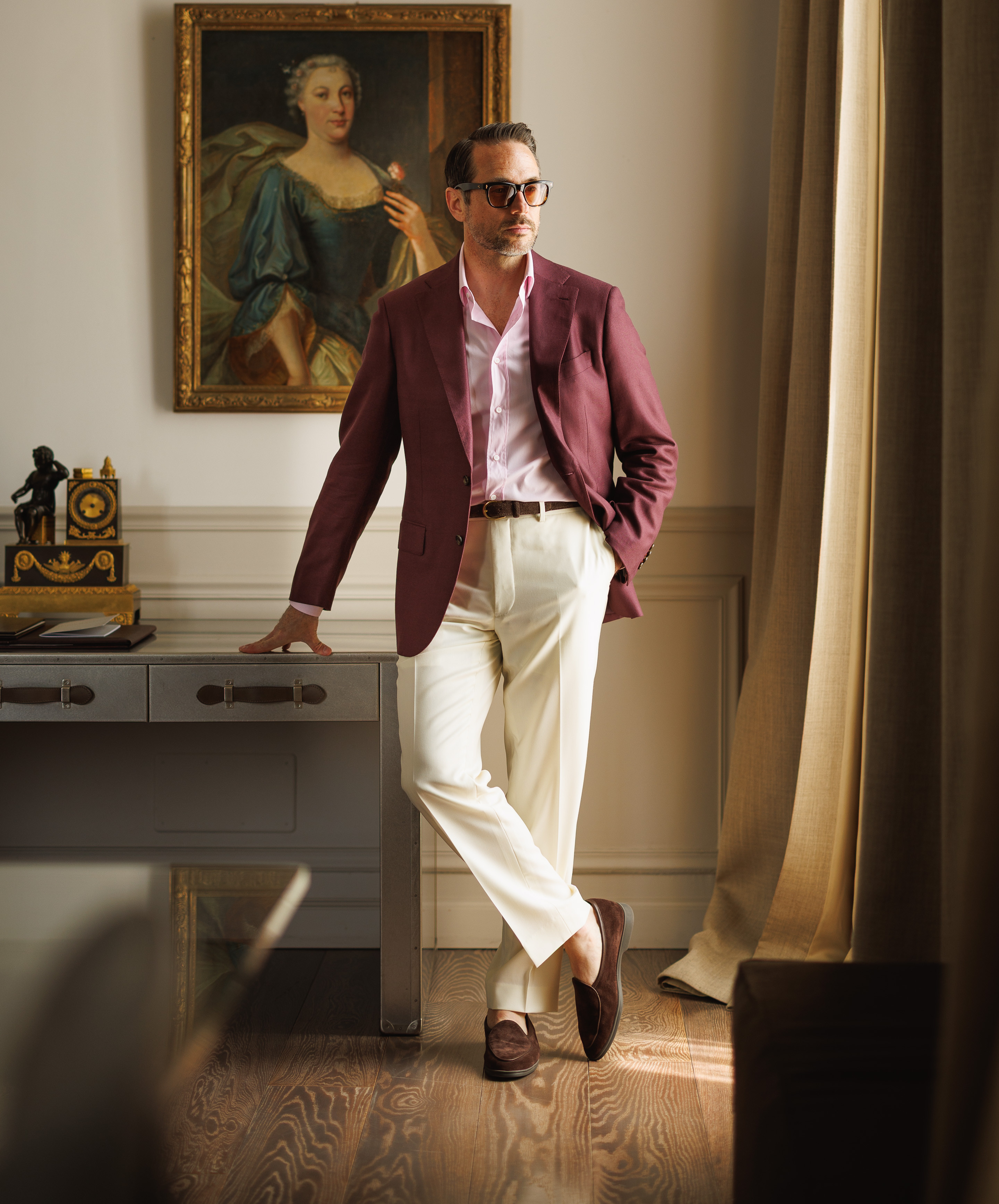 Bold without being loud, this look proves pink and burgundy are a match made for warm weather. 

 #LTKSeasonal #LTKOver40 #LTKMens