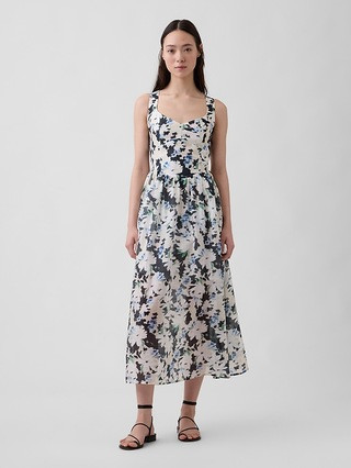 Seamed Drop-Waist Maxi Dress | Gap (US)