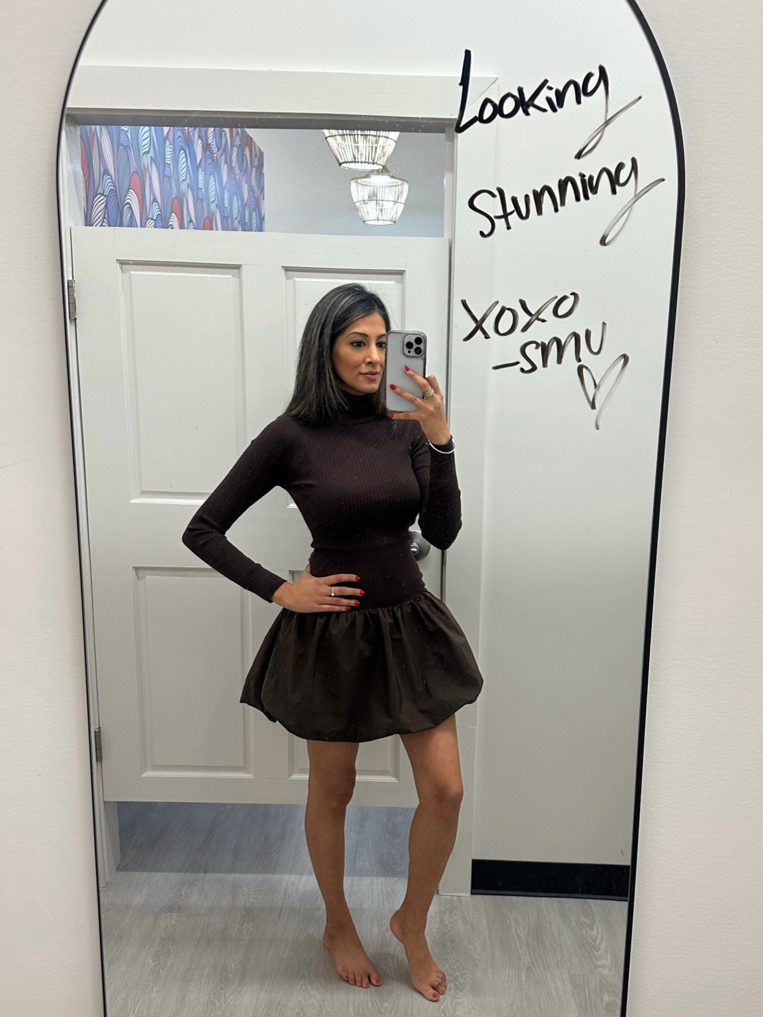 Brown bubble dress❤️

#LTKParties #LTKHoliday #LTKStyleTip