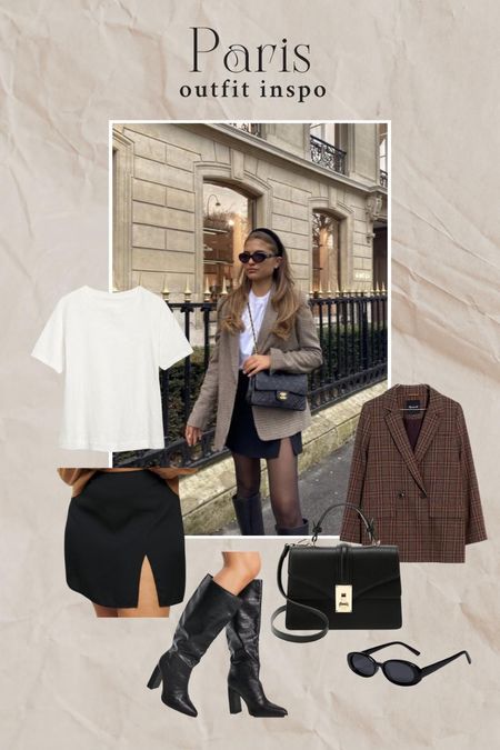 Paris outfit inspo 

Mini skirt | blazer | fall fashion 

#LTKSeasonal #LTKstyletip #LTKcurves