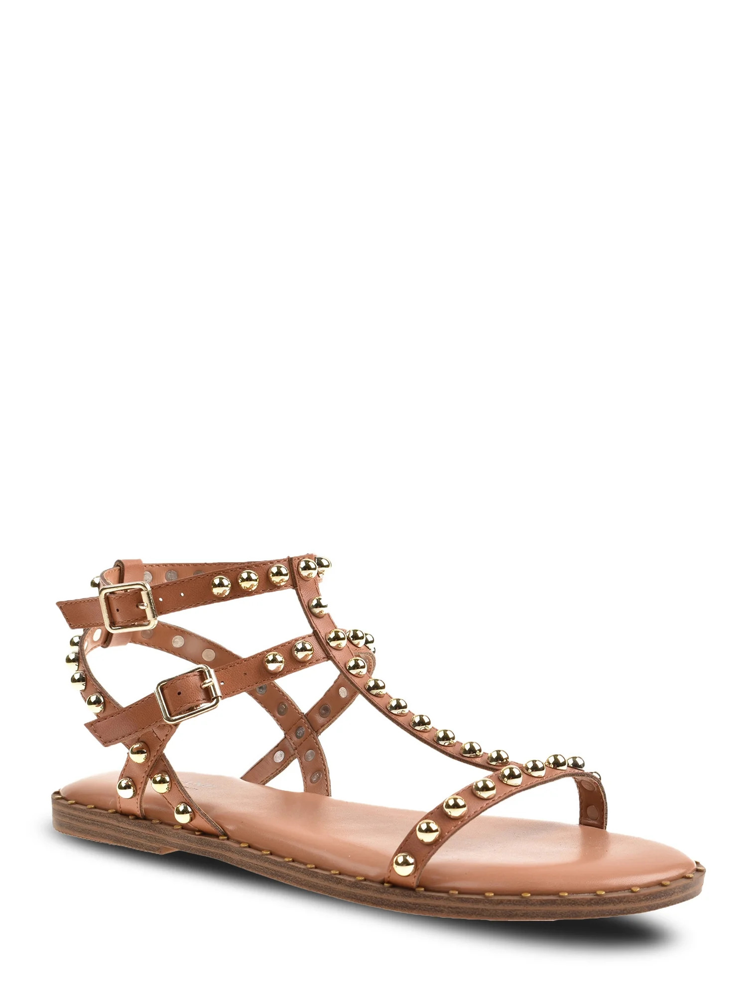 PORTLAND by Portland Boot Company Women's Studded Gladiator Sandal | Walmart (US)