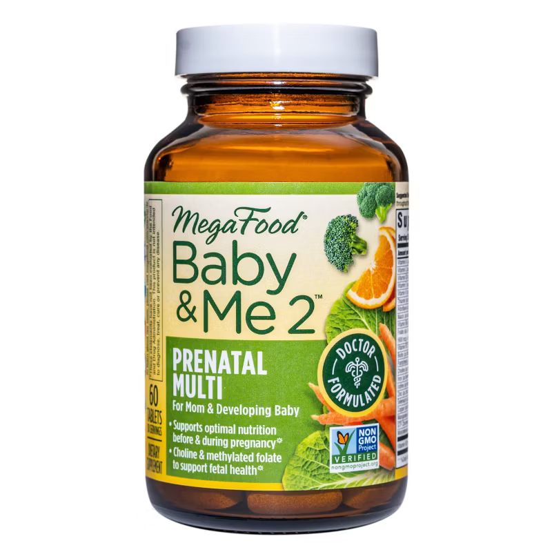 MegaFood Baby & Me 2 Multivitamin Tablets - 60ct | Target