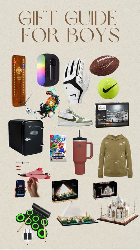 Boys gift guide 🎁




Stanley Nike Amazon Lego Target Nintendo Gadgets Tech Sports Christmas 

#LTKGiftGuide #LTKHoliday #LTKCyberWeek