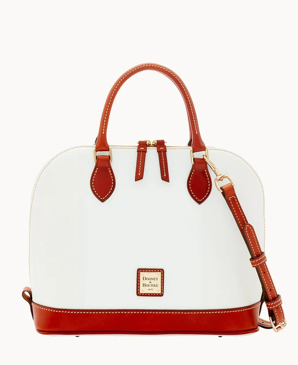 Pebble Grain Zip Zip Satchel | Dooney & Bourke (US)