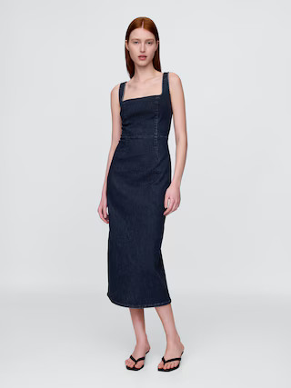 Denim Bodycon Midi Dress | Gap (US)