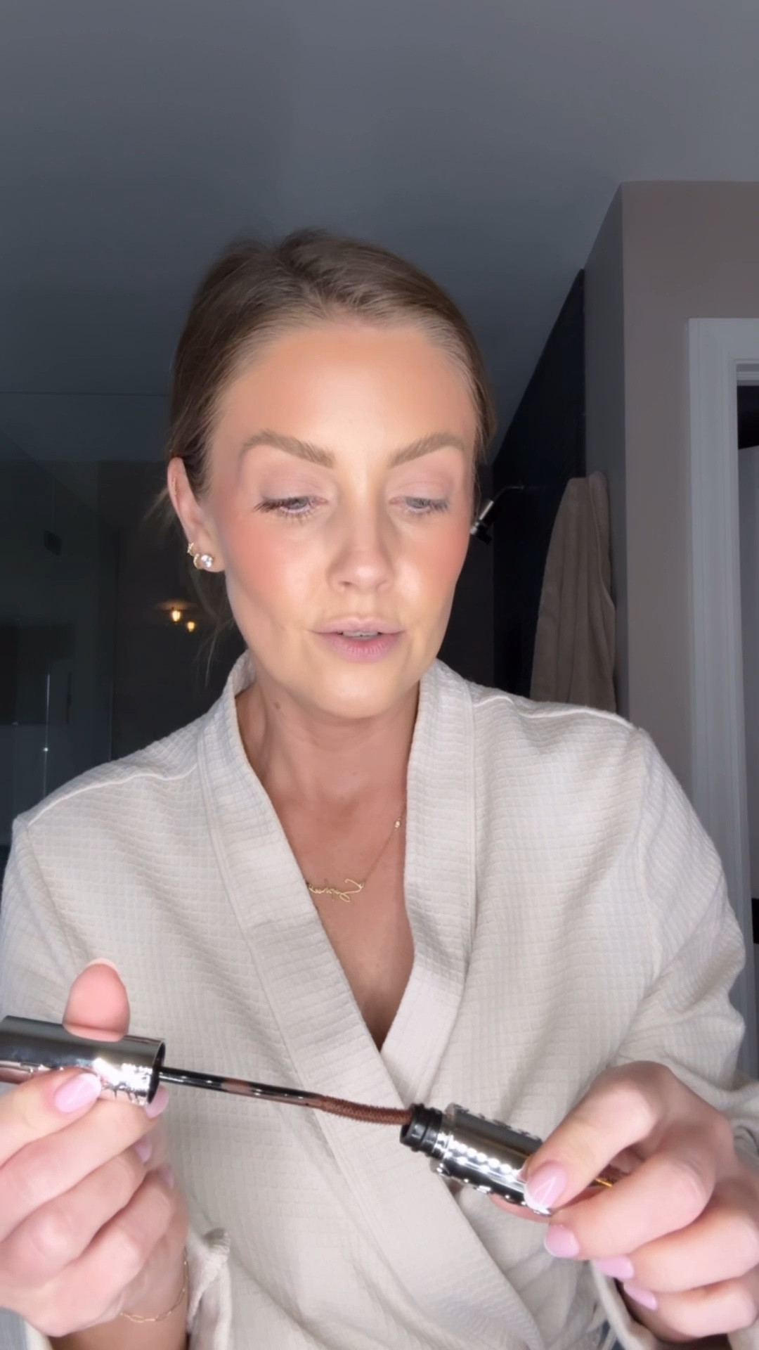 Trying out a new mascara! On sale for $12 today / size Small Amazon robe 

#LTKOver40 #LTKgrwm #LTKBeauty