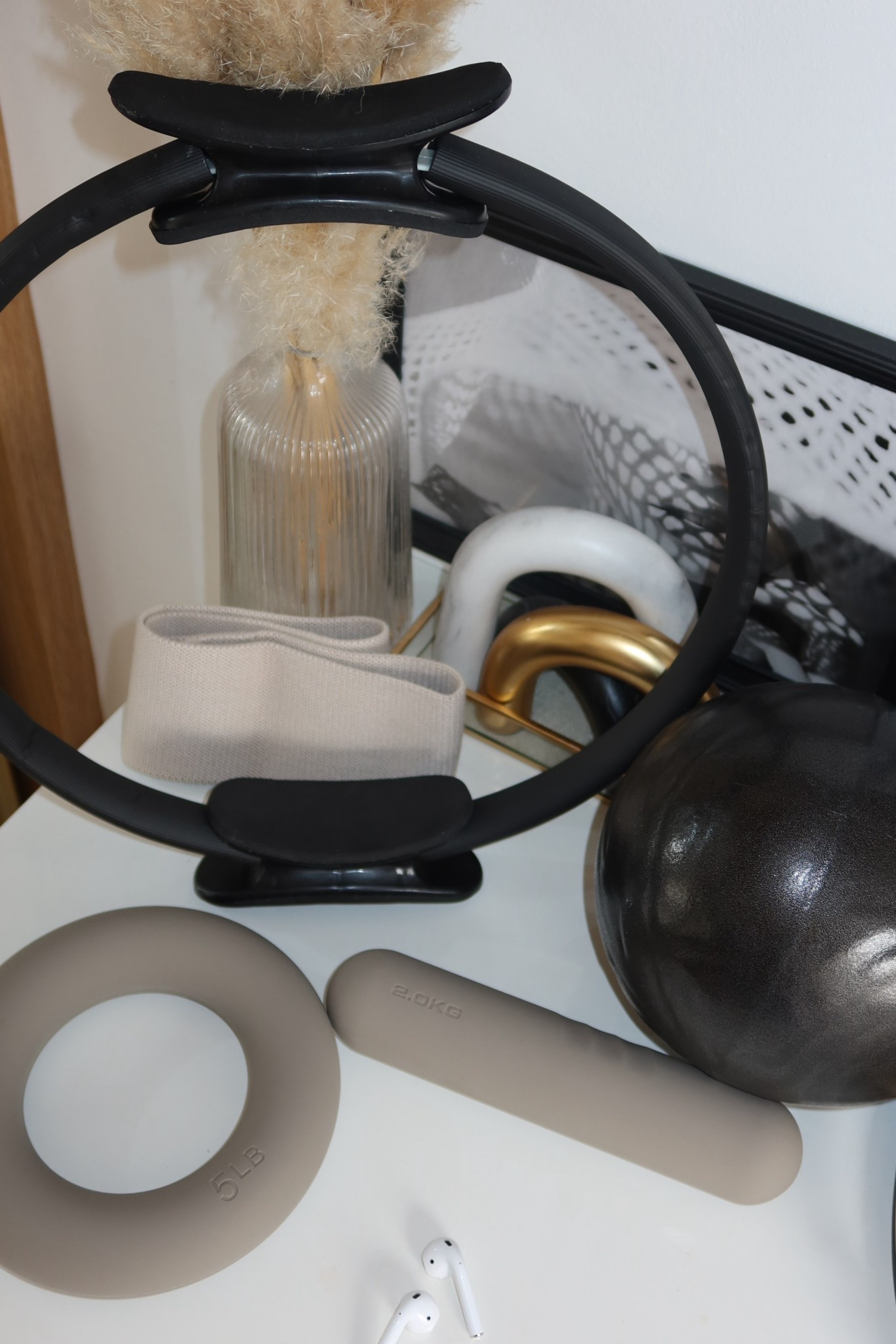 In my at home Pilates ErPilates

#LTKeurope #LTKuk #LTKfitness