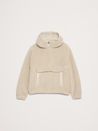 Sherpa Hoodie Sweatshirt | Banana Republic (US)