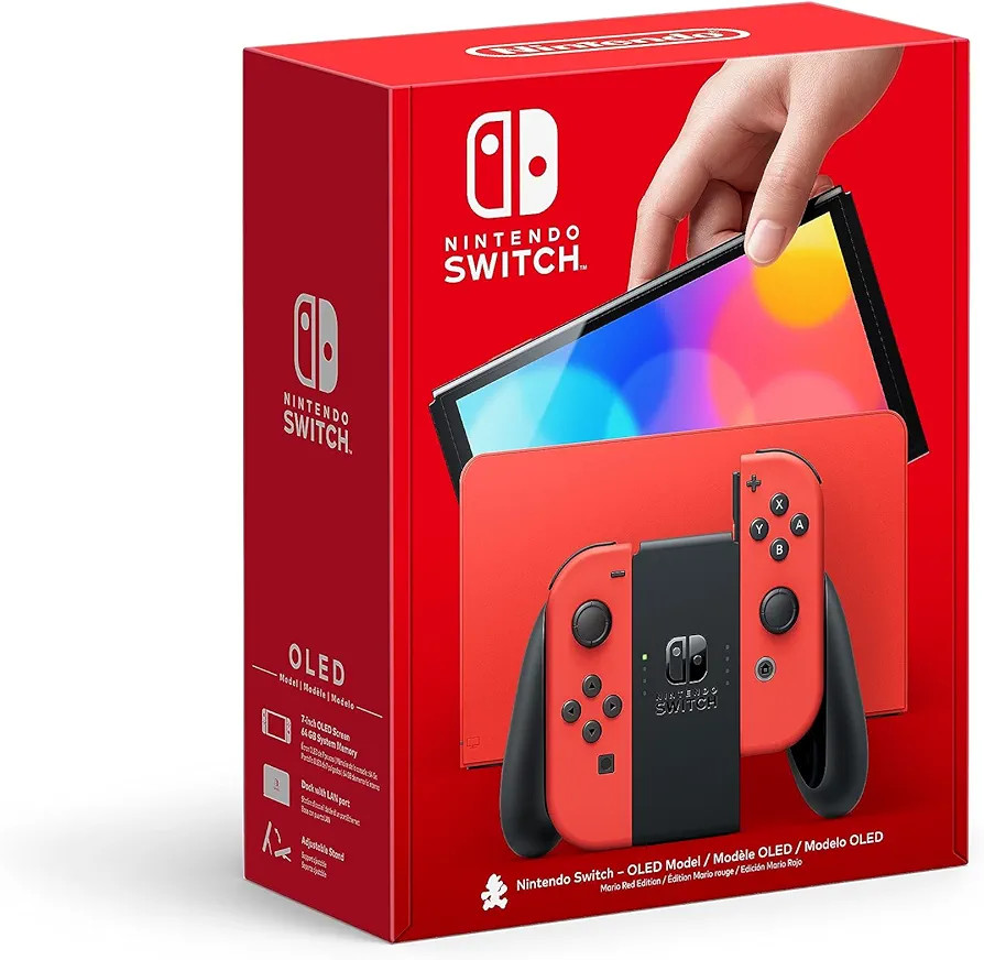 Nintendo Switch - OLED Model: Mario Red Edition | Amazon (US)