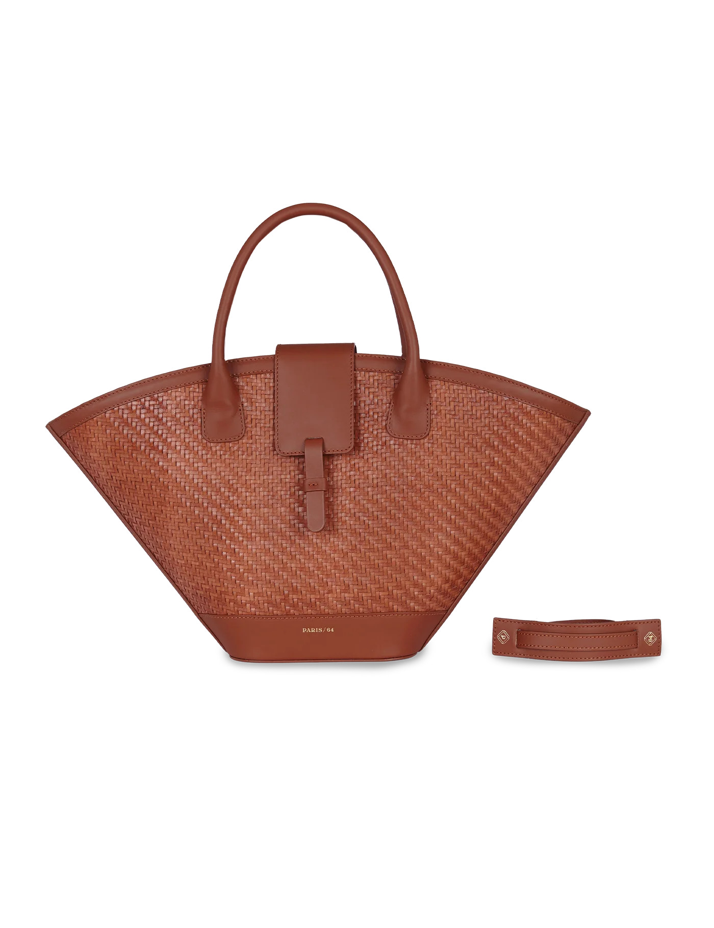 Lumi\u00e8re Provence Brown Bag by PARIS/64 | PARIS/64