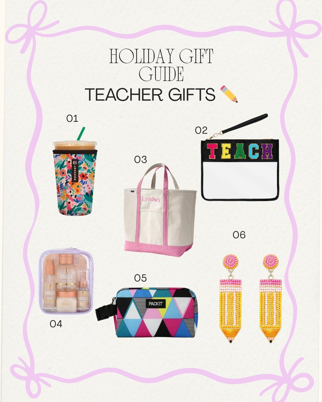 teacher Christmas gifts 

#LTKHoliday #LTKGiftGuide