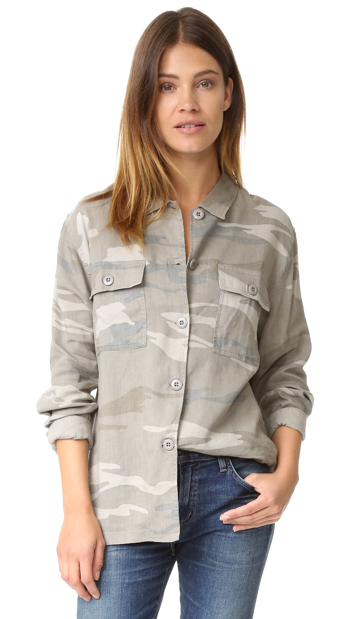 Rails Everett Camo Button Down Shirt - Camo | Shopbop