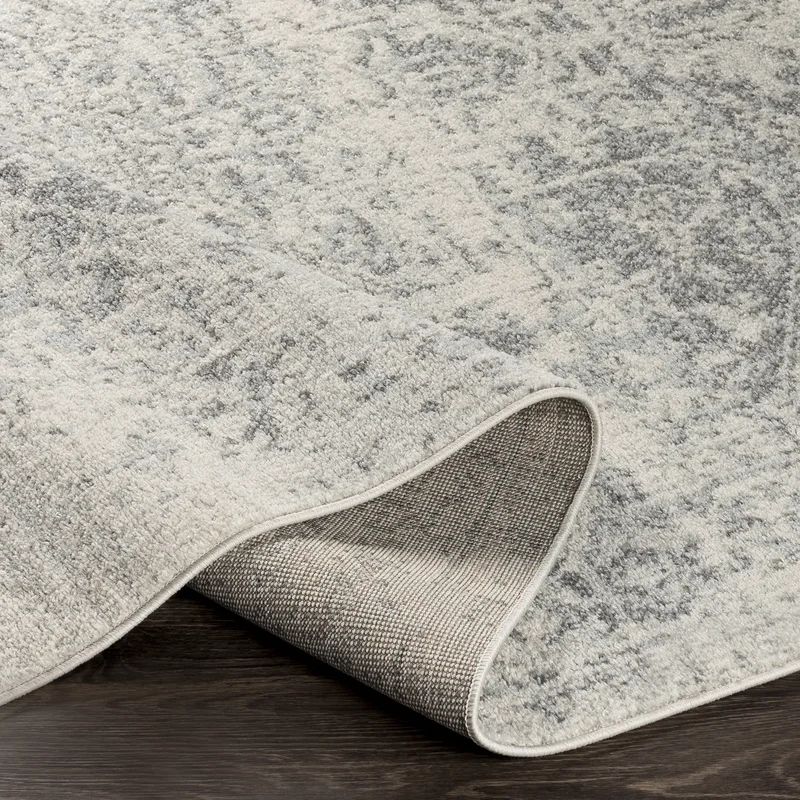 Hillsby Performance Charcoal/Medium Gray/Light Beige Rug | Wayfair North America