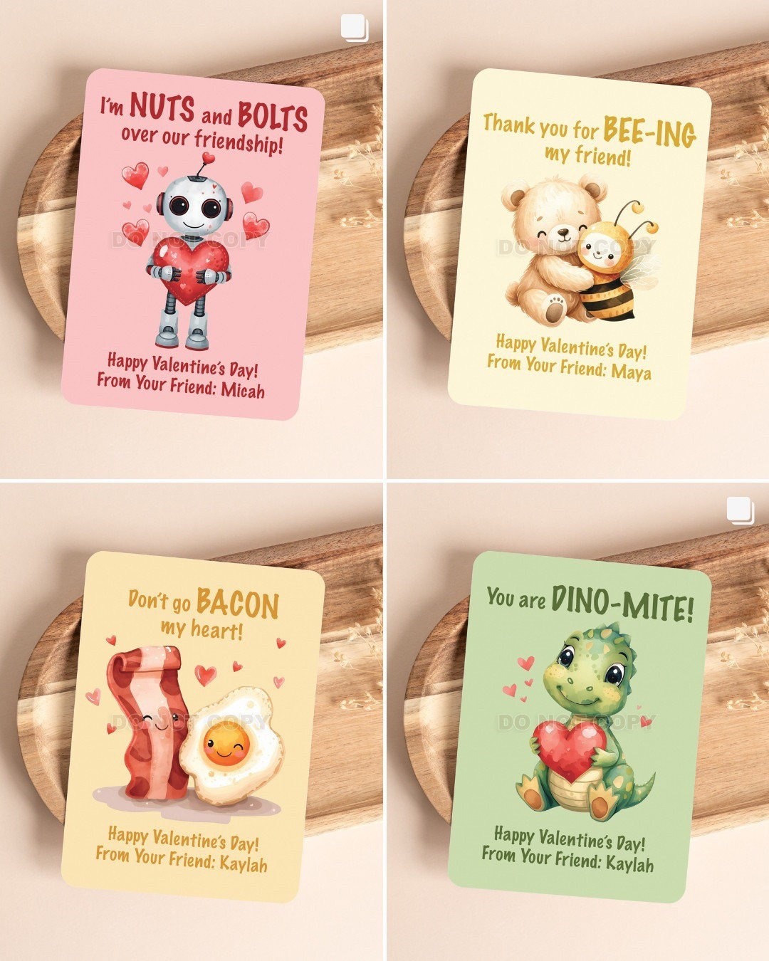 Valentine’s Day is right around the corner 💕 and these personalized kids valentines are such a sweet way for little ones to share love with their classmates and friends.

From pun-filled designs to adorable characters, they’re customized with your child’s name and ready to make Valentine’s extra special ✨ Perfect for busy moms who want something cute, unique, and stress-free—

Available now in my Etsy shop 🤍

#KidsValentines #PersonalizedValentines #ValentinesDayForKids #ClassroomValentines #EtsyKids #MomLife #ValentinesDayIsComing #PrintableValentines #ValentinesForClassmates #MomApproved 

 

#LTKmomlife #LTKFindsUnder50 #LTKKids