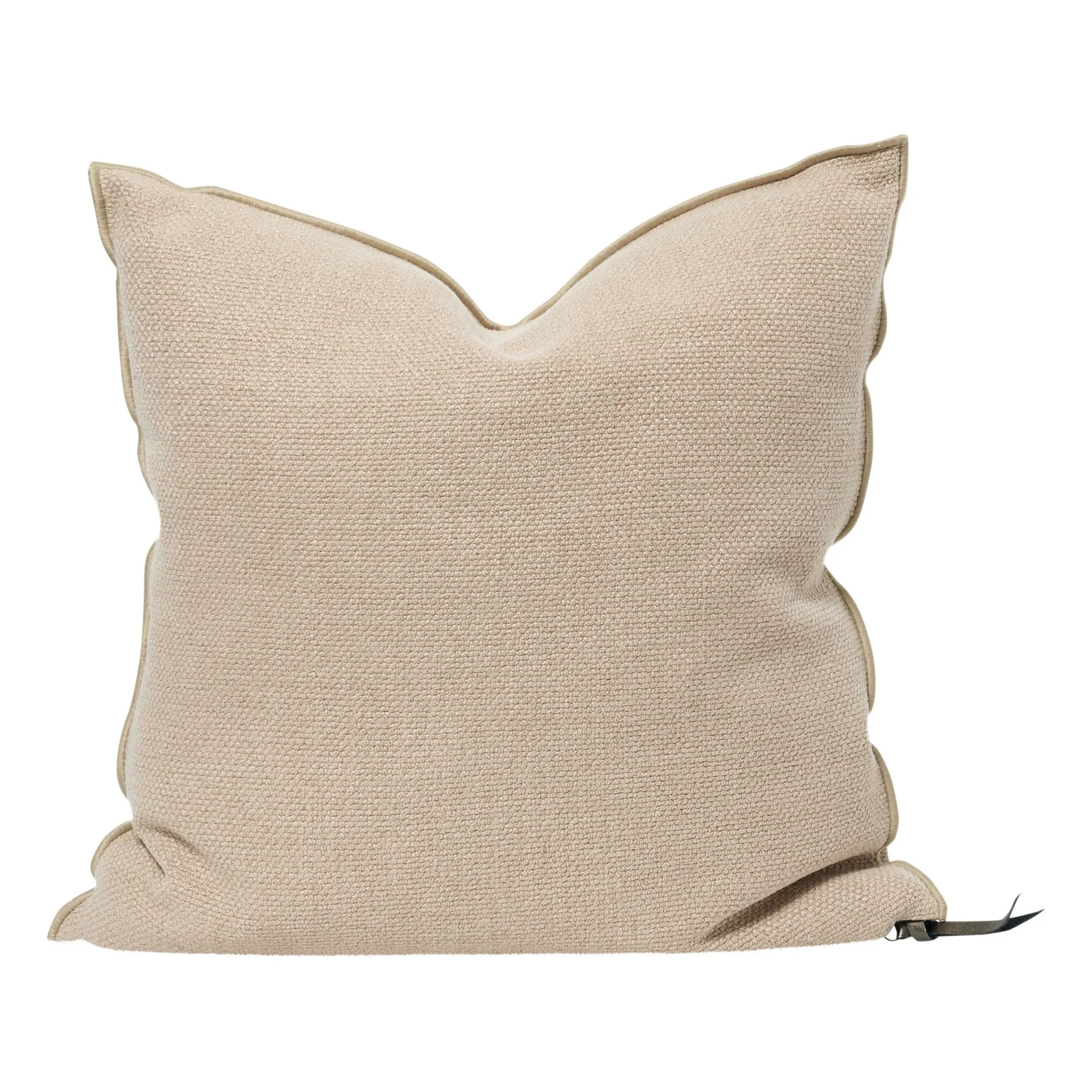 Vice Versa Formentera canvas cushion | Nude | Smallable