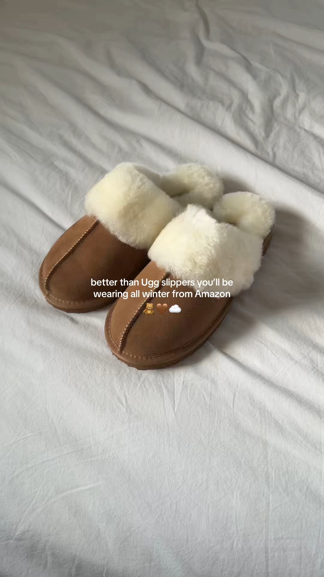 Ugg inspired slippers from Amazon 