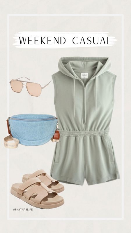 Casual weekend outfit idea 

#abercrombie #amazon #target 
#romper #sandals #sunglasses 

#LTKfindsunder100 #LTKmidsize #LTKfindsunder50

#LTKMidsize #LTKStyleTip #LTKFindsUnder100
