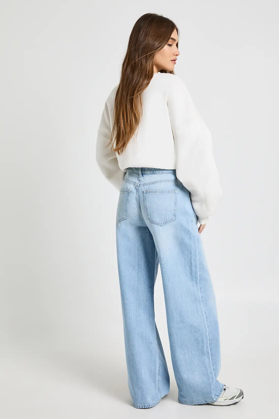 High Waist Wide Leg Jean | Boohoo.com (UK & IE)