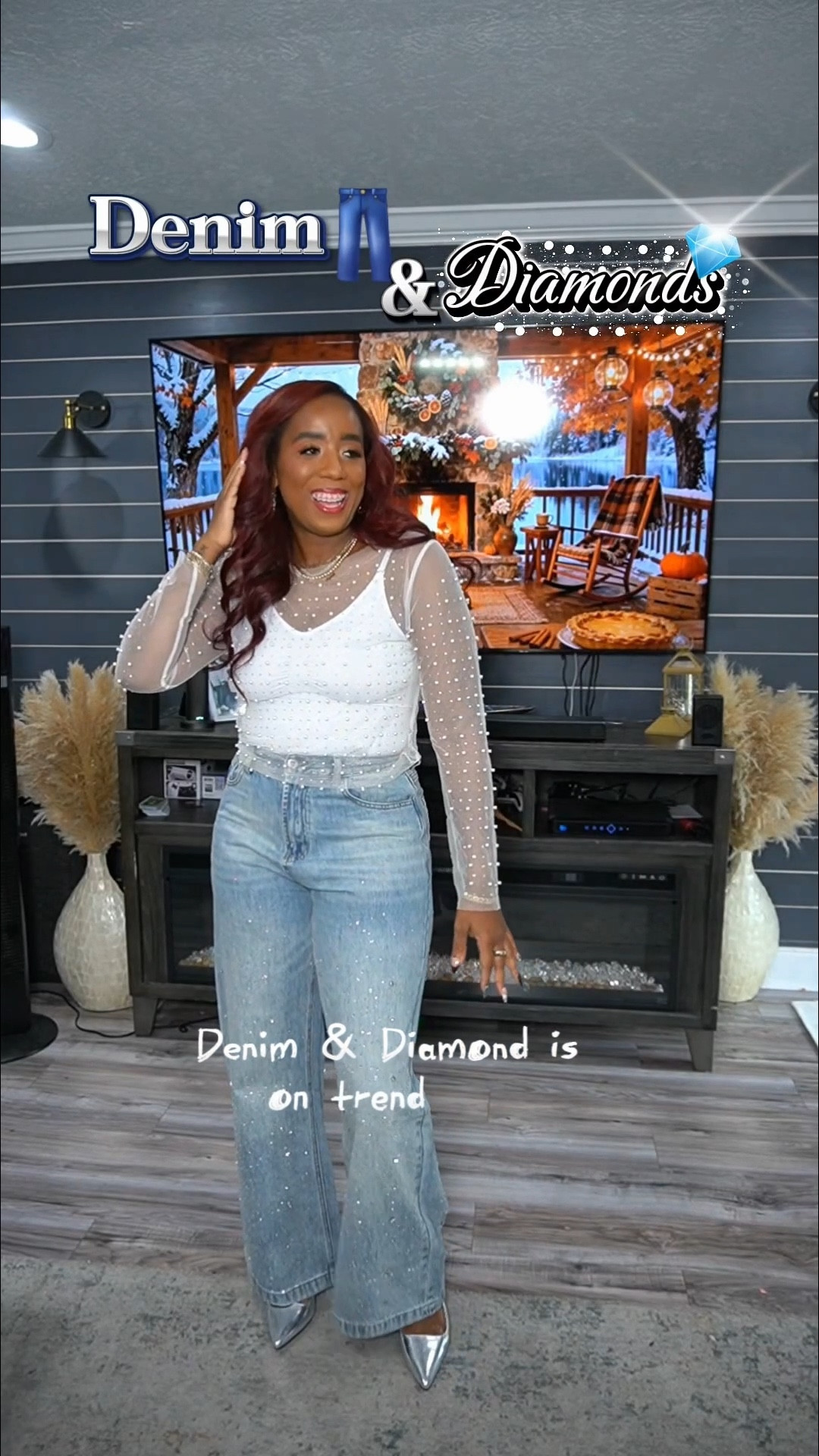 Denim 👖 + diamonds 💎 = the ultimate combo ✨
From elevated sparkle denim to everyday denim-on-denim looks — these outfits are perfect for New Year’s Eve, date night, girls’ night, brunch, concerts, or anytime you want casual with a little glam.

Sharing high-end to affordable options so you can recreate this look at any budget 💙
Wide-leg jeans, rhinestone details, classic denim layers, and the easiest statement pieces you’ll wear on repeat.

Everything is linked & sized for real life — tap to shop your favorite ✨

#denimanddiamonds
#denimstyle
#denimondenim
#sparkledenim
#rhinestonejeans
#widelegjeans
#statementdenim
#newyearsoutfit
#newyearsglam
#holidayoutfits
#dressycasual
#casualglam
#nightoutlooks
#datenightoutfit
#girlsnightout
#brunchoutfit
#elevatedbasics
#modernstyle

#LTKHoliday #LTKOver40 #LTKMidsize