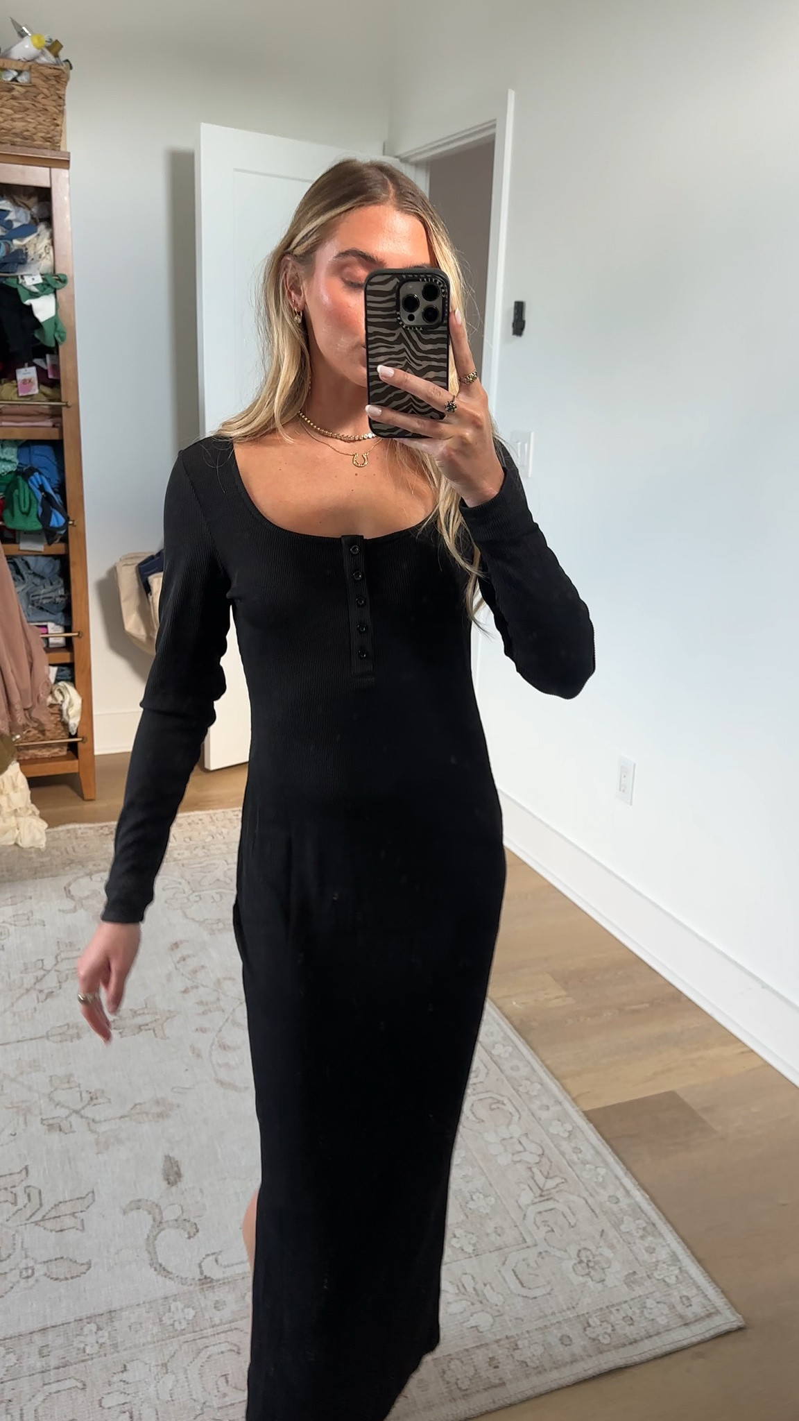 Amazon size small Lazysmile Women's 2026 Fall Long Sleeve Bodycon Maxi Dress | Crew Neck, Button Down, Side Slit, Ribbed Knit Casual Dresses, Party Date Night, Winter Clothing

#LTKSaleAlert #LTKSeasonal #LTKootd