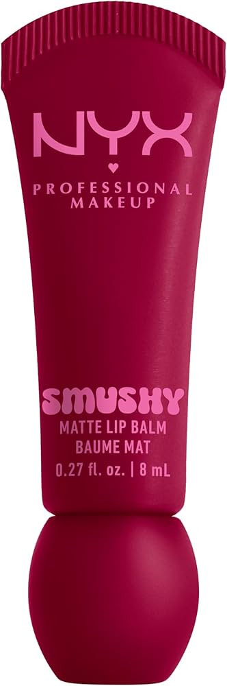 NYX PROFESSIONAL MAKEUP Smushy Matte Lip Balm, Tinted Lip Moisturizer with Soft, Matte Finish - S... | Amazon (US)