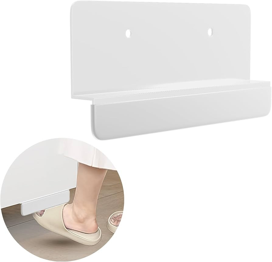 Foot Pull for Trash Drawer, Touchless Hands Free Design for Full Overlay Cabinet Door, White | Amazon (US)