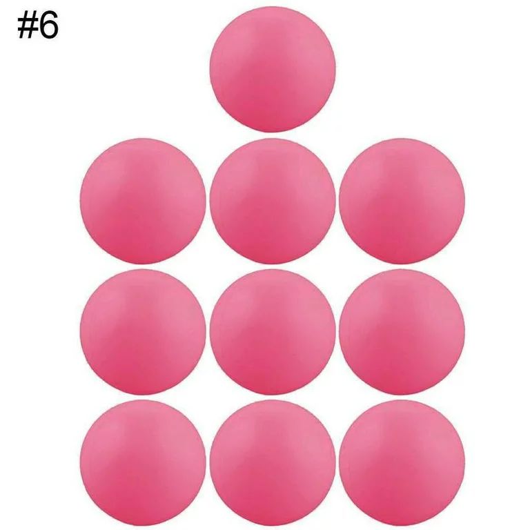 AWESOME! 20x 40mm 6 Color Table Tennis pong Balls Seamless High-Hardne F7K5 | Walmart (US)