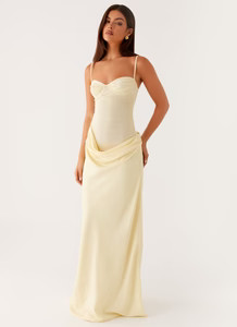 Romy Maxi Dress - Yellow | Peppermayo (Global)
