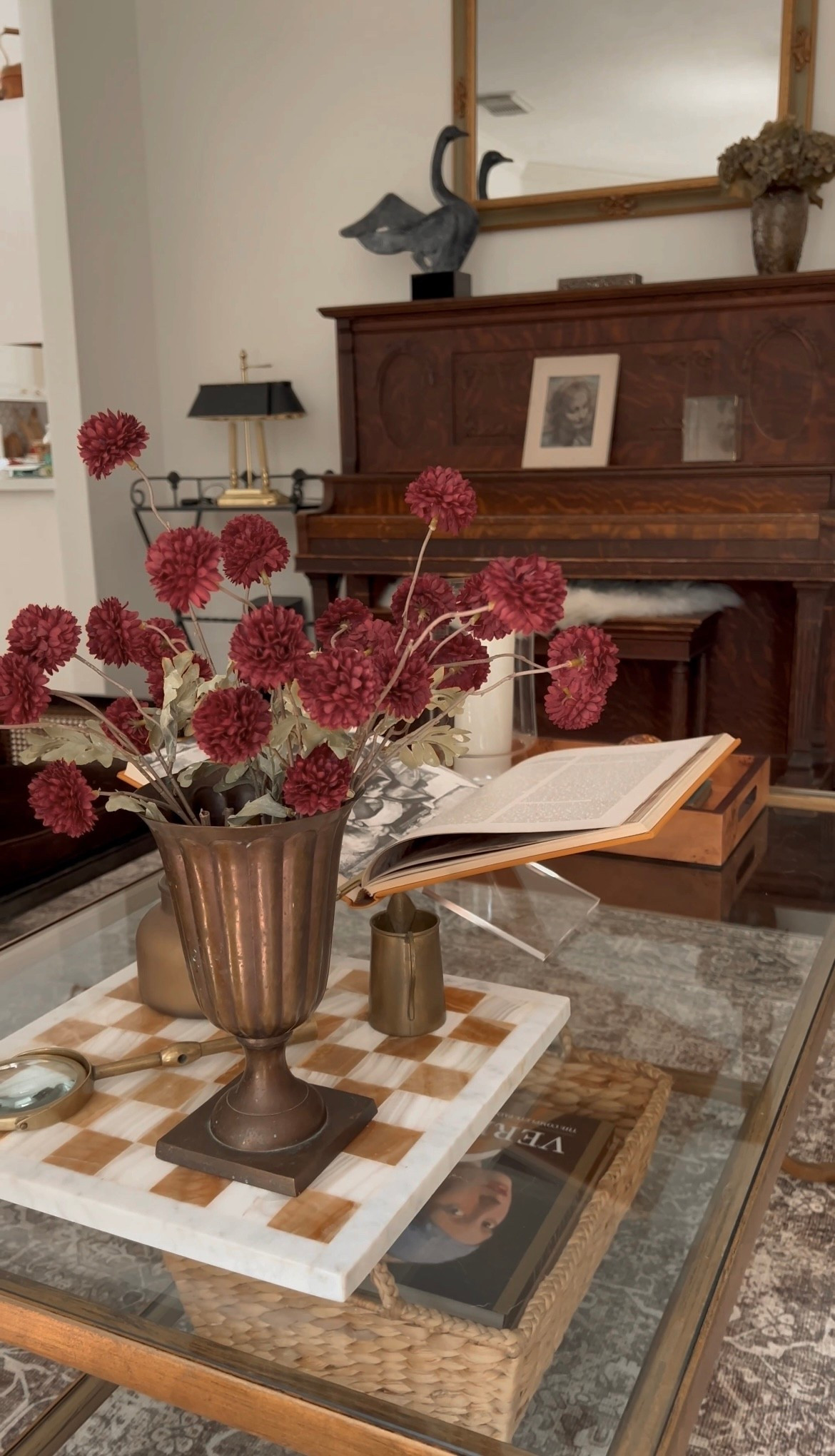 Beautiful fall touches in the living room  

#LTKSeasonal #LTKFindsUnder50 #LTKHome